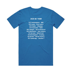 BC,NR 2023 UK Blue Tour T-shirt