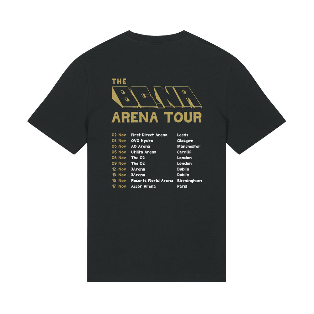 BCNR 2024 ARENA TOUR BLACK T-SHIRT